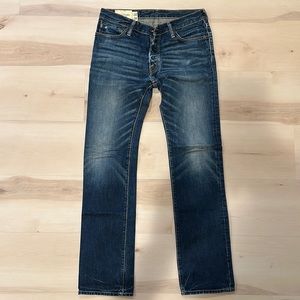 Men’s Abercrombie slim straight jeans 32x34